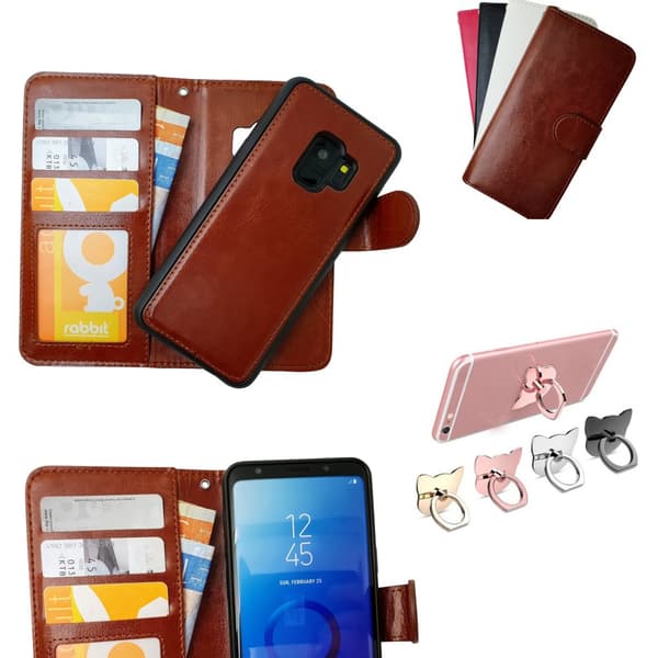 Protect your Samsung Galaxy S9 - Leather Luxury!