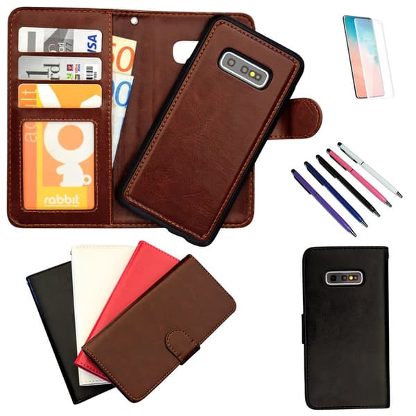Samsung Galaxy S10e - PU Leather Wallet Case Pink