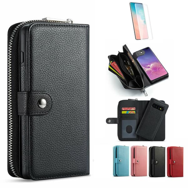 Samsung Galaxy S10 Plus - PU Leather Wallet Case