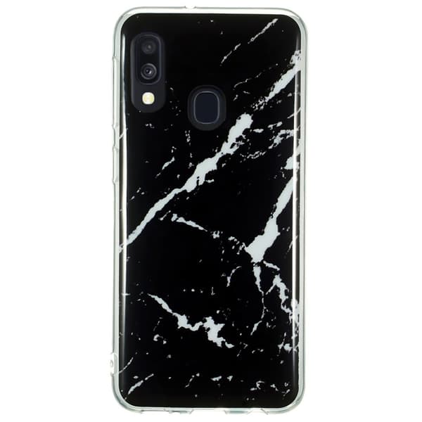 Samsung Galaxy A40 - Case Protection Marble + Screen Protection