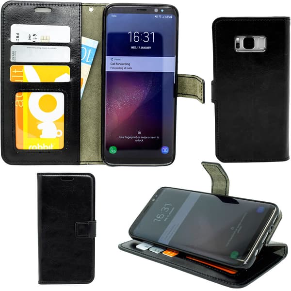 Protect your S8 Plus with a Leather Case!