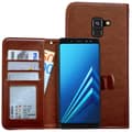 Miniatyrbild 3 av 11: Skydda din Samsung Galaxy A8 2018 - Läderfodral!