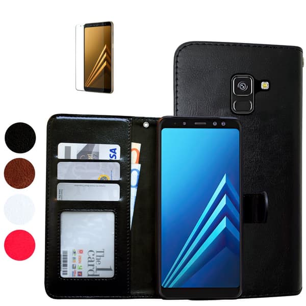 Skydda din Samsung Galaxy A8 2018 - Läderfodral!