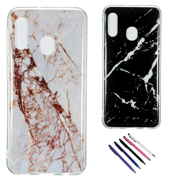 Samsung Galaxy A20e - Case Protection Marble