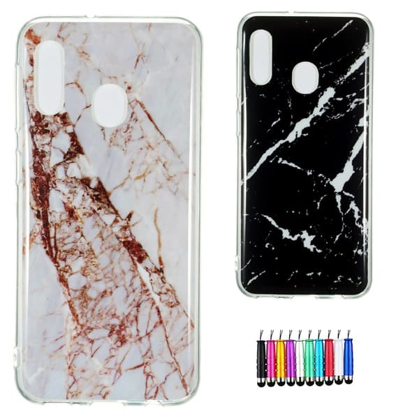 Samsung Galaxy A20e - Case Protection Marble