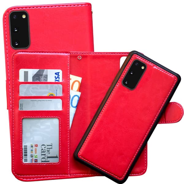 Komfort & Skydd Galaxy S20 med ett läderfodral!