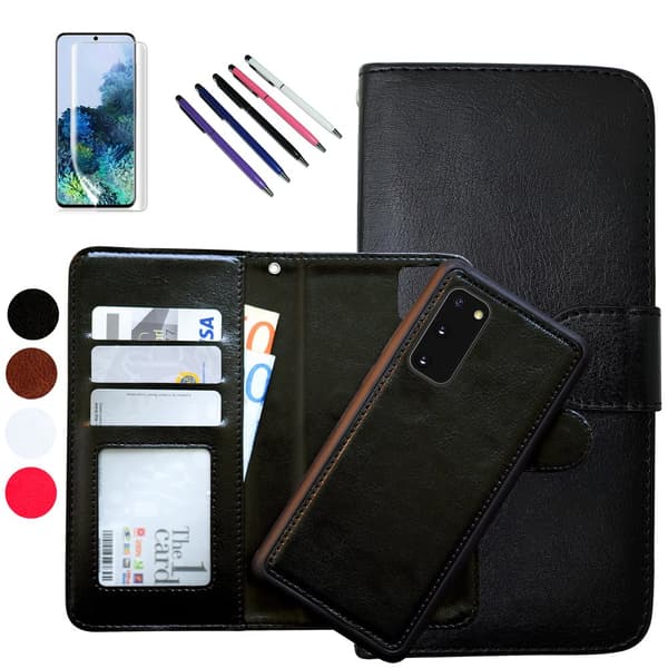 Beskyt din S20 med Læder Etui Black