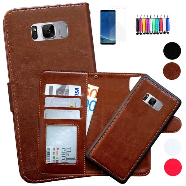 Samsung Galaxy S8 - Læder cover / Beskyttelse