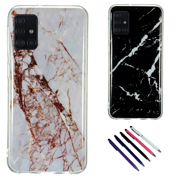 Samsung Galaxy A71 - Skal / Skydd / Marmor