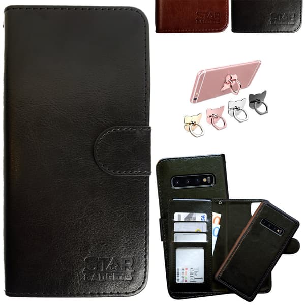 Samsung Galaxy S10 - Læder cover / Beskyttelse