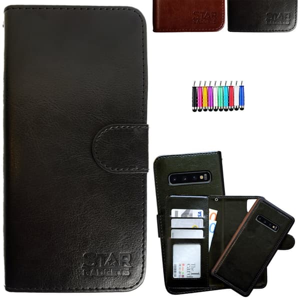 Samsung Galaxy S10 - Læder cover / Beskyttelse