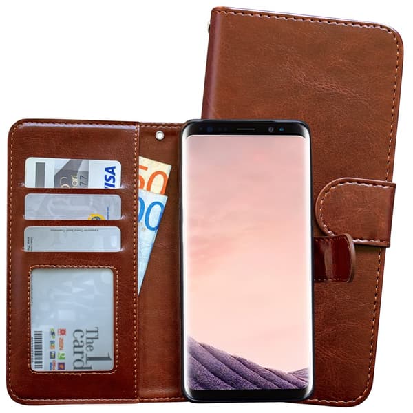 Samsung Galaxy S9 Plus - Læder cover / Beskyttelse