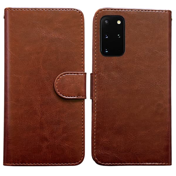Samsung Galaxy S20 Plus - Læder cover / Beskyttelse