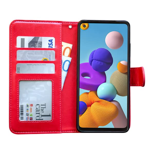 Beskyt din Samsung Galaxy A21s - Læder Etui