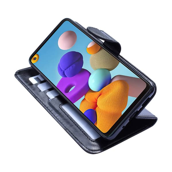 Beskyt din Samsung Galaxy A21s - Læder Etui