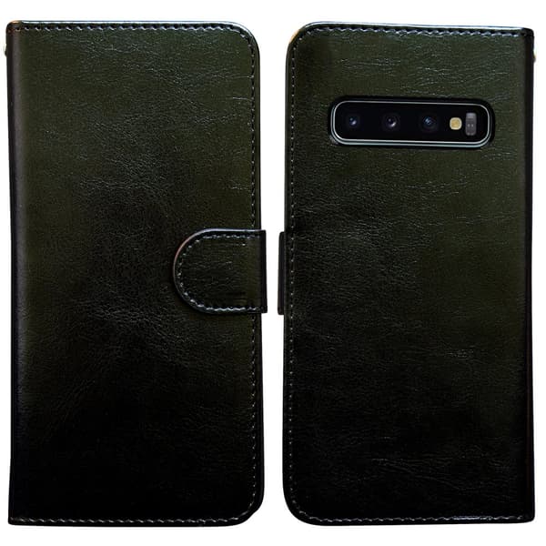 Samsung Galaxy S10 - Læder cover / Beskyttelse