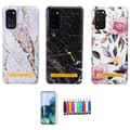 Miniatyrbillede 1 af 11: Samsung Galaxy S20 - Cover / Beskyttelse Flowers / Marble