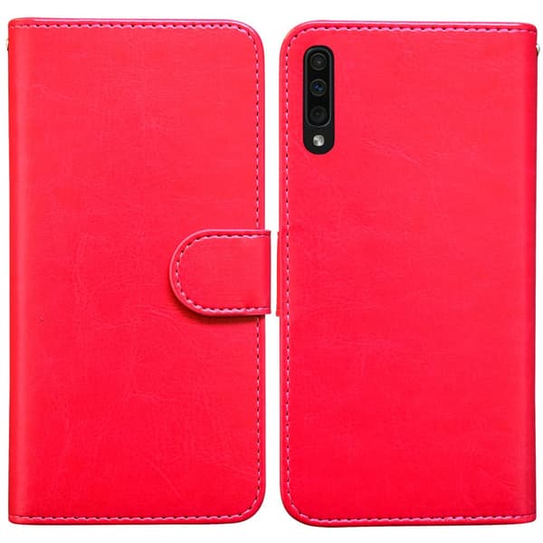 Samsung Galaxy A50 - Läderfodral / Skydd