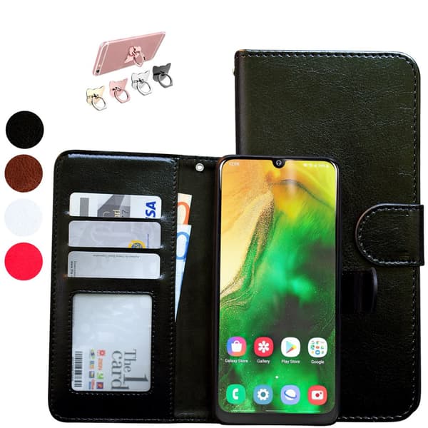 Samsung Galaxy A50 - Nahkakotelo / Suoja