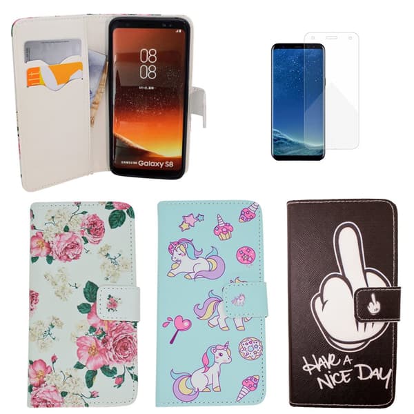 Samsung Galaxy S8 - Læder cover / Beskyttelse