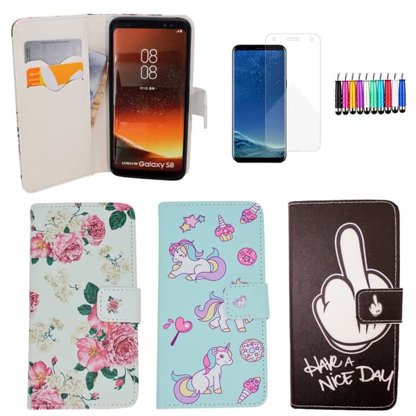 Samsung Galaxy S8 - Læder cover / Beskyttelse