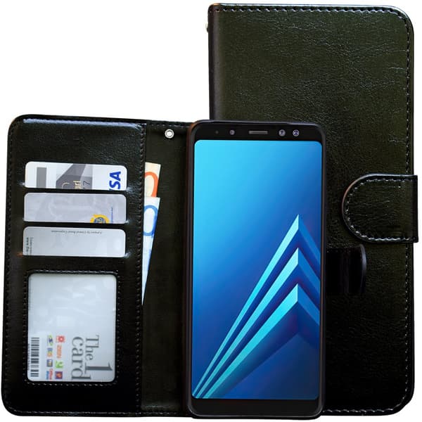 Samsung Galaxy A8 2018 - Läderfodral/Skydd