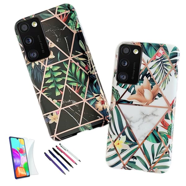 Samsung Galaxy A41 - Geometric Flower Case