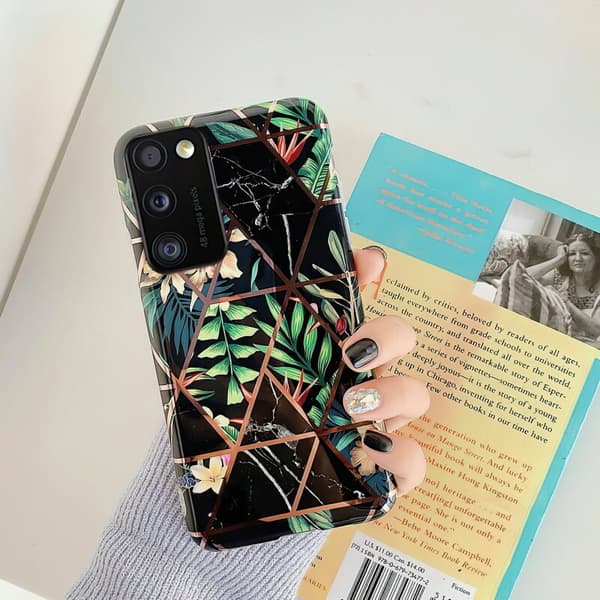 Samsung Galaxy A41 - Geometric Flower Case