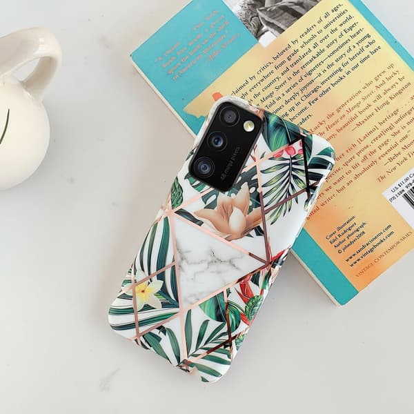 Samsung Galaxy A41 - Geometric Flower Case