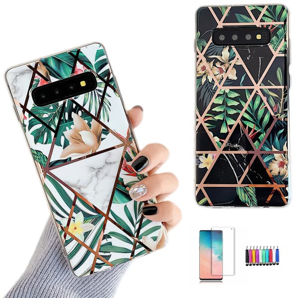 Samsung Galaxy S10 - Geometric Flower Case