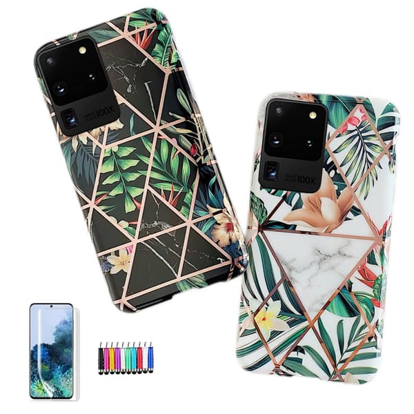 Samsung Galaxy S20 Ultra - Geometric Flower Case