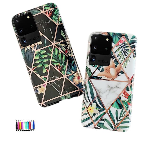 Samsung Galaxy S20 Ultra - Geometric Flower Case