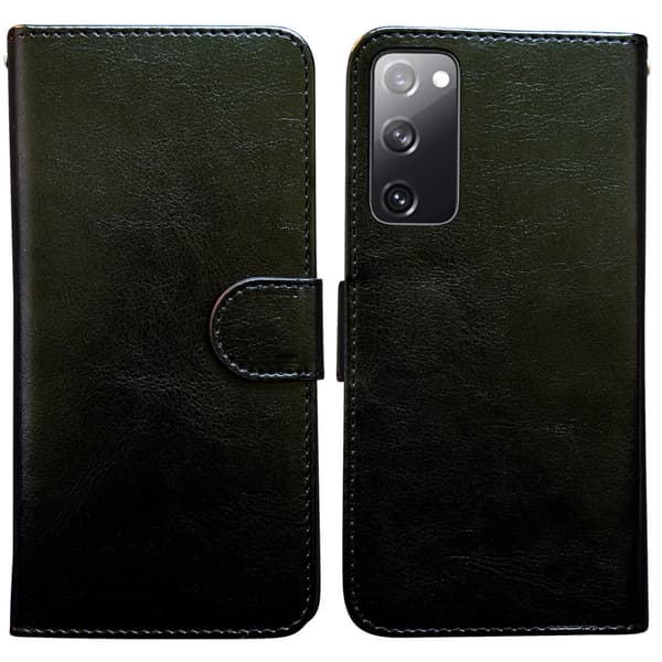 Samsung Galaxy S20 FE - Læder cover / Beskyttelse