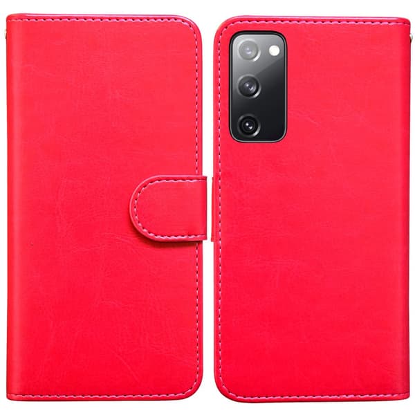 Samsung Galaxy S20 FE - Læder cover / Beskyttelse