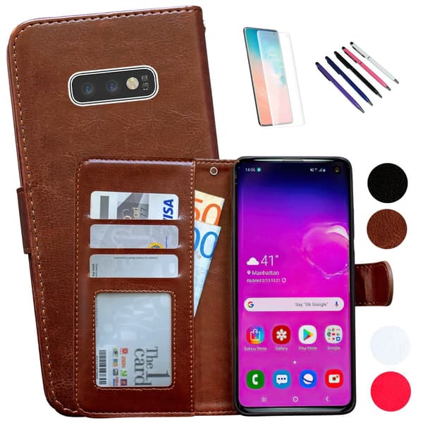 Samsung Galaxy S10e - Nahkakotelo / Suoja