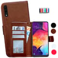 Miniatyrbillede 1 af 11: Samsung Galaxy A50 - Læder cover / Beskyttelse
