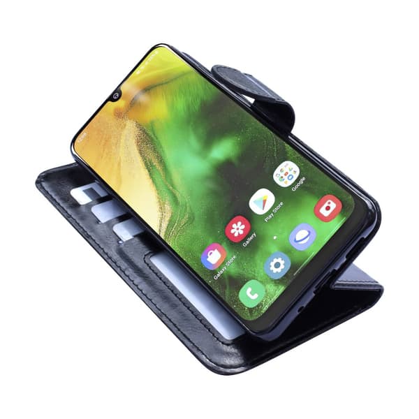 Samsung Galaxy A50 - Læder cover / Beskyttelse