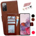 Pikkukuva 1 / 11: Suojaa Galaxy S20 FE - Nahkakotelo