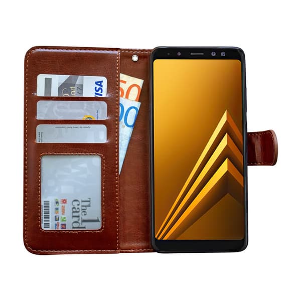 Samsung Galaxy A8 2018 - Nahkakotelo / Suoja