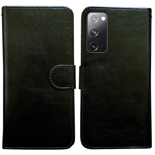 Samsung Galaxy S20 FE - Læder cover / Beskyttelse