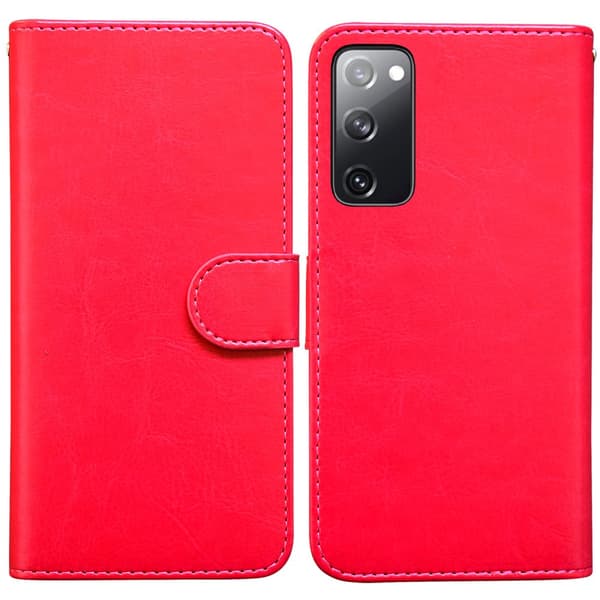Samsung Galaxy S20 FE - Læder cover / Beskyttelse