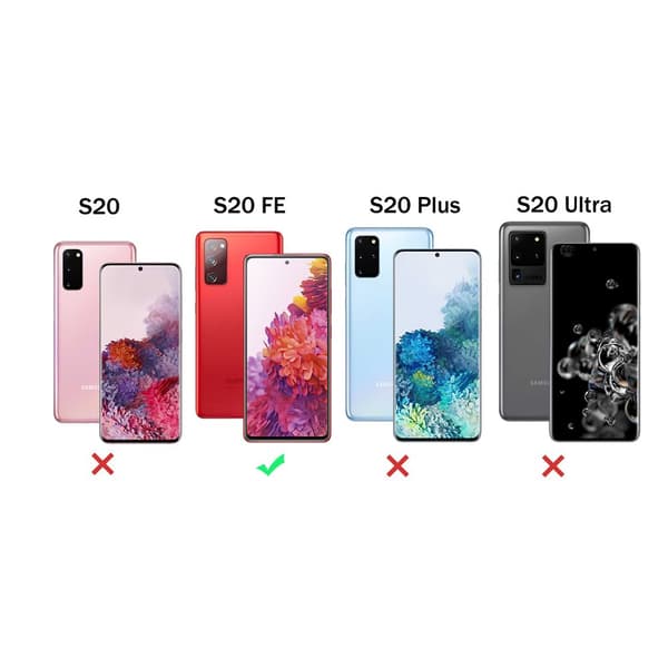 Samsung Galaxy S20 FE - Læder cover / Beskyttelse