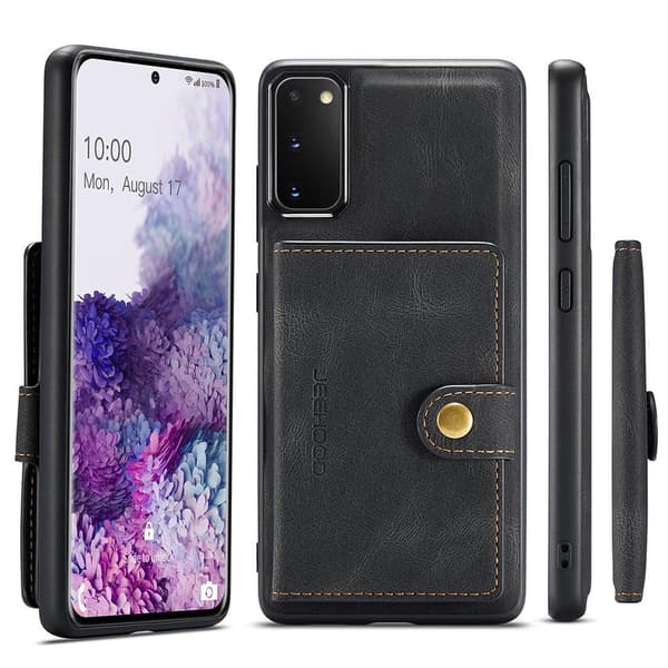 Samsung Galaxy S20 FE - Stilsäkert Praktiskt Skal med Kortfack