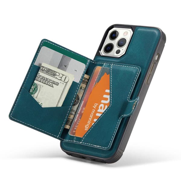 Genomtänkt Praktiskt Skal med Kortfack - iPhone 12 Pro Max