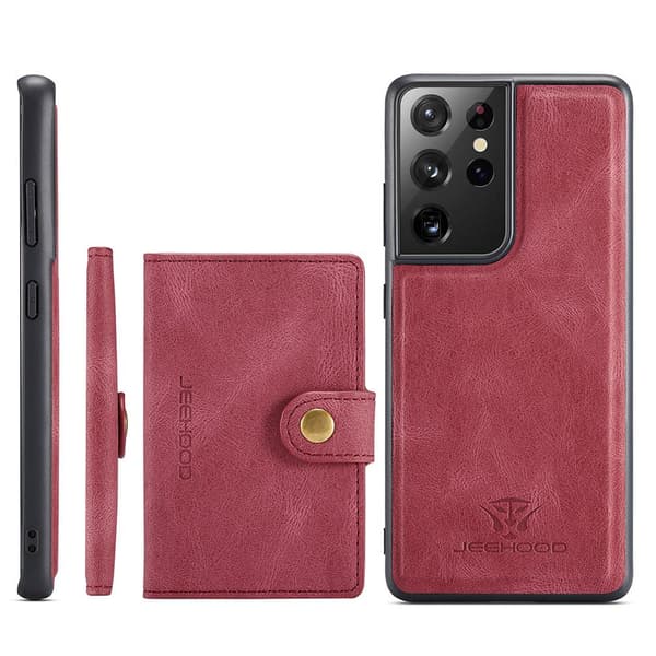 Skal med Korthållare - Samsung Galaxy S21 Ultra