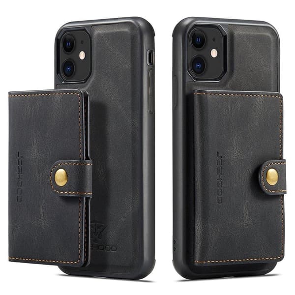 iPhone 11 - Praktiskt Stilrent Skal med Kortfack