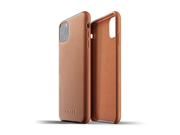 Mujjo -CL-003-TN, Cover, Apple, iPhone 11 Pro Max, 16.5 cm (6.5"), Brown
