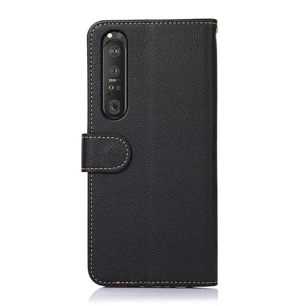 KHAZNEH Sony Xperia 1 III Lommebok-deksel Rød/Svart