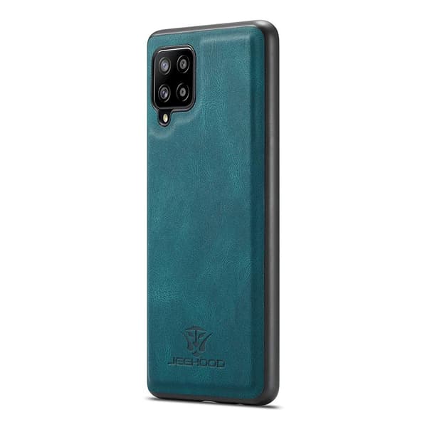 Samsung Galaxy A12 - Praktiskt Stilsäkert Skal med Korthållare