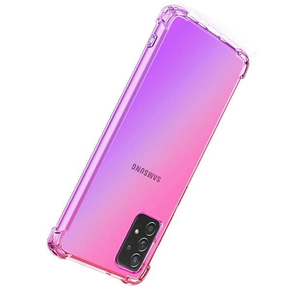 Samsung Galaxy A72 - St�td�mpande Stilrent Silikonskal